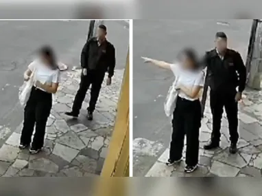 Mulher dá sinal para ônibus e homem joga camisinha usada dentro da bolsa dela