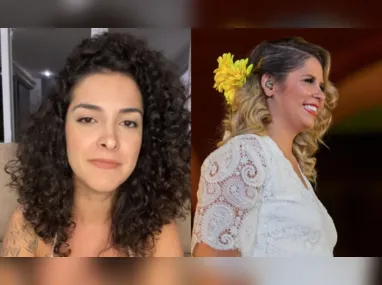 Wanessa de Fátima e Marrone aparecem de mãos dadas