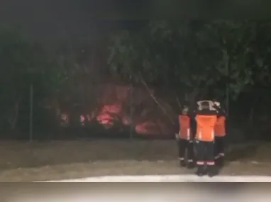Reta da Penha, em Vitória, tomada por fumaça: em 15 dias, foram 300 focos de incêndio na Região Metropolitana