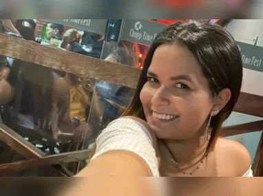 Bianca Chaboudet fazia uma entrada ao vivo quando o homem tentou beijá-la