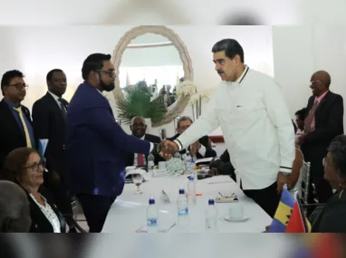 Maduro  se reuniu com presidente da Guiana