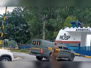 Armas foram furtadas do Arsenal de Guerra em São Paulo