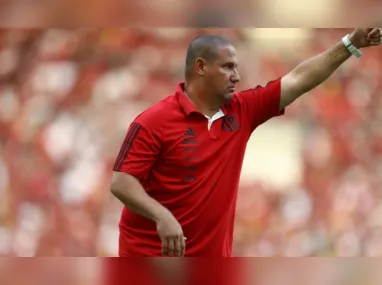 Arrascaeta durante o último treino do Flamengo