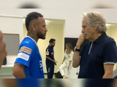 Com Jorge Jesus como técnico, Neymar deve voltar a campo pelo Al-Hilal na próxima sexta-feira (29)