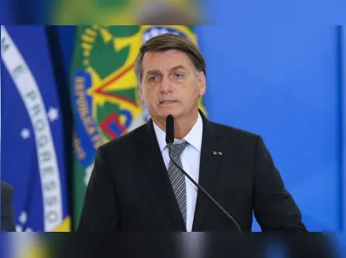 O ex-presidente Jair Bolsonaro