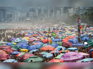 Imagem ilustrativa da imagem Rio de Janeiro tem calor recorde e sensação térmica beira os 60°C nesta sexta
