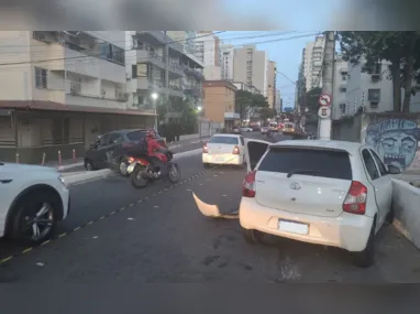 Viatura da PM: motociclista baleado