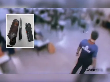 Imagem ilustrativa da imagem VÍDEO | Pai de aluna se passa por professor e invade sala de aula com faca