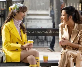Imagem ilustrativa da imagem Franceses picham cenários de 'Emily em Paris' e dizem que série não é bem-vinda