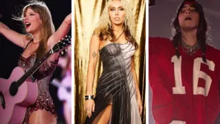 Imagem ilustrativa da imagem Taylor Swift, Miley Cyrus e Billie Eilish levam principais prêmios do Grammy 2024