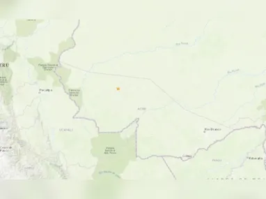 Imagem ilustrativa da imagem Acre sofre 2º terremoto em apenas 8 dias; Defesa Civil monitora a região