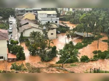 Imagem ilustrativa da imagem Chuva causa estragos na Região Serrana do ES
