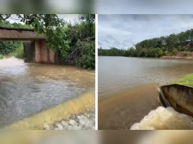 Imagem ilustrativa da imagem Chuva forte provoca rompimento de barragem no ES