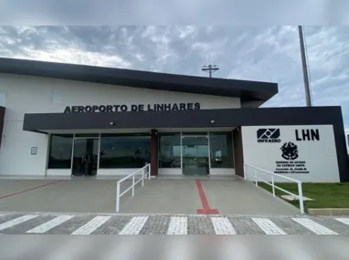 Imagem ilustrativa da imagem Chuva impede pouso de avião do Botafogo-SP no Aeroporto de Linhares