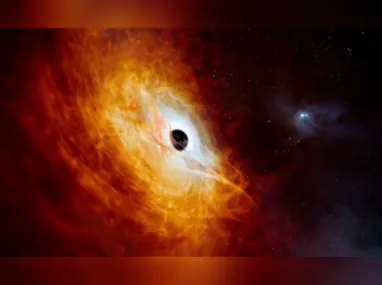 Imagem ilustrativa da imagem Cientistas descrevem o que pode ser objeto mais brilhante do universo