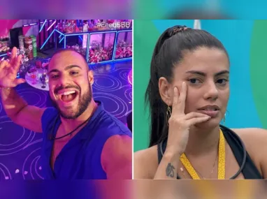 Imagem ilustrativa da imagem Eliminado do 'BBB 24', Marcus detona jogo de Fernanda: 'se faz de sonsa', diz