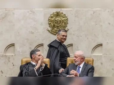 Imagem ilustrativa da imagem Flávio Dino toma posse como ministro do Supremo Tribunal Federal