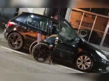 Imagem ilustrativa da imagem Guarda flagra homem sem as pernas dirigindo carro de aplicativo no Rio