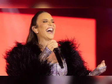 Imagem ilustrativa da imagem Ivete Sangalo voa e canta com gêmeas em show apoteótico no Maracanã