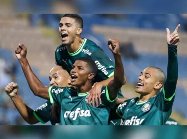 Imagem ilustrativa da imagem Palmeiras goleia o União ABC-MS e está na 2ª fase da Copinha