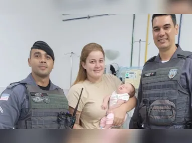Imagem ilustrativa da imagem Policiais socorrem bebê após engasgo em Viana