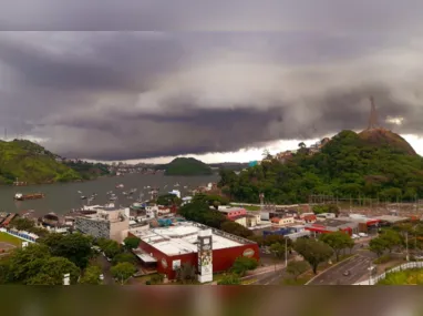 Imagem ilustrativa da imagem Previsão de chuva e trovoadas no ES durante o fim de semana