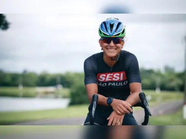 Luisa foi atropelada enquanto realizava um treino de ciclismo