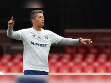 Leo Jardim em treino do Vasco