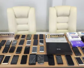 Imagem ilustrativa da imagem Polícia recupera mais de 70 aparelhos eletrônicos roubados