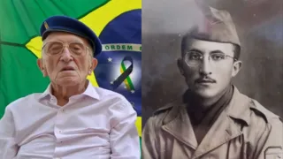 Imagem ilustrativa da imagem Emoção na despedida de José Jacinto da Silva, ex-combatente