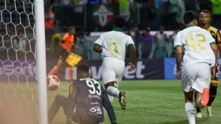 Imagem ilustrativa da imagem Endrick marca, Palmeiras vence e vai enfrentar o Santos na final do Paulistão