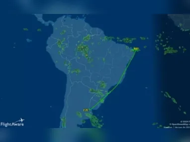 Imagem ilustrativa da imagem Avião que ia para Madri pousa em Natal após passageiro passar mal e morrer