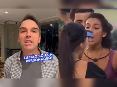 Imagem ilustrativa da imagem BBB24: Tadeu Schmidt viraliza com imitação de 'voz do Sepultura' de Alane