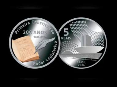 Imagem ilustrativa da imagem Banco Central lança moeda comemorativa por 200 anos de Constituição