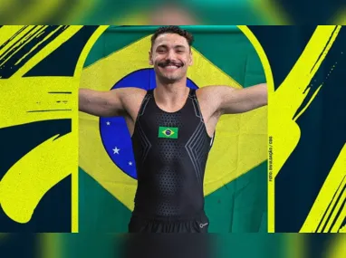 Imagem ilustrativa da imagem Brasileiro conquista vaga para Olimpíada de Paris 2024 na ginástica de trampolim