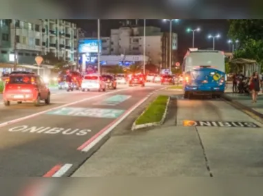 Imagem ilustrativa da imagem Corrida noturna altera o trânsito na Orla de Camburi no próximo sábado