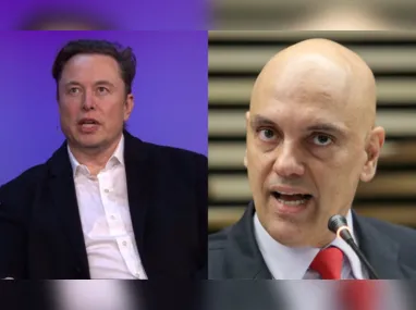 Imagem ilustrativa da imagem Divertido às vezes, estressante outras, diz Musk sobre embate com Moraes