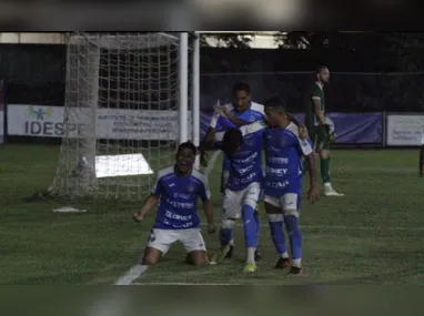 Kieza marcou um dos gols do Rio Branco no jogo de ida das quartas de final