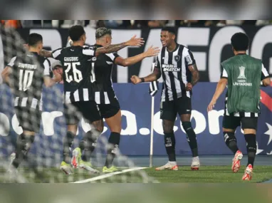 Imagem ilustrativa da imagem Golaços de Júnior Santos dão vantagem ao Botafogo na Libertadores