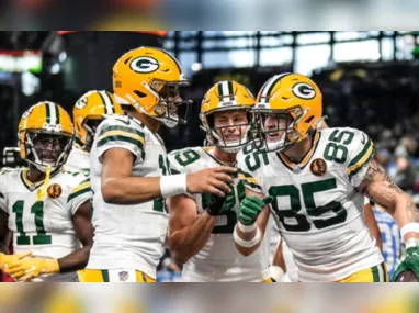 Imagem ilustrativa da imagem Green Bay Packers enfrentará Philadelphia Eagles no primeiro jogo da NFL no Brasil