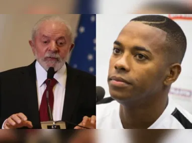 Imagem ilustrativa da imagem Lula defende que Robinho cumpra pena por estupro: 'Cria vergonha'