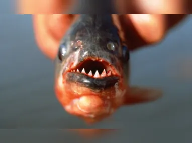 Imagem ilustrativa da imagem Mais de 10 pessoas são socorridas após ataque de piranhas em praia de São Paulo