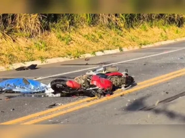 Imagem ilustrativa da imagem Motociclista morre após bater em ônibus na ES-080 em Colatina