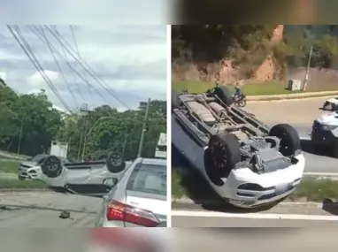 Ônibus perdeu controle e atingiu casas