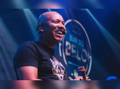 Imagem ilustrativa da imagem Vocalista do Molejo, Anderson Leonardo passa por novo procedimento contra o câncer