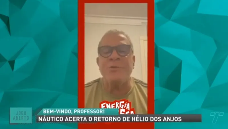 Imagem ilustrativa da imagem De volta ao Náutico, Hélio dos Anjos é destaque no Jogo Aberto Pernambuco