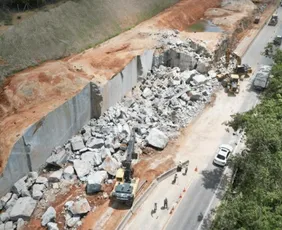 Imagem ilustrativa da imagem Trecho da BR-101 na Serra será totalmente interditado nesta quarta e quinta