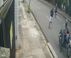 Imagem ilustrativa da imagem Câmera flagra roubo de cordão de ouro de professor da UFPE na Beira-Rio; COM VÍDEO