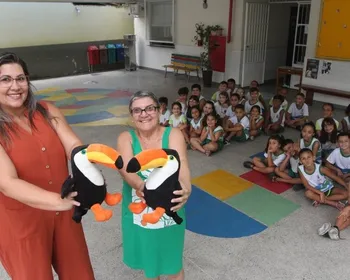 Imagem ilustrativa da imagem Mascote para incentivar leitura dos estudantes