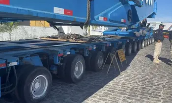 Imagem ilustrativa da imagem Comboio com transformador estaciona em Goiana e deve chegar à Paraíba nesta terça